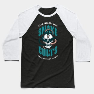 Real Pirates Join Snake Cults Baseball T-Shirt